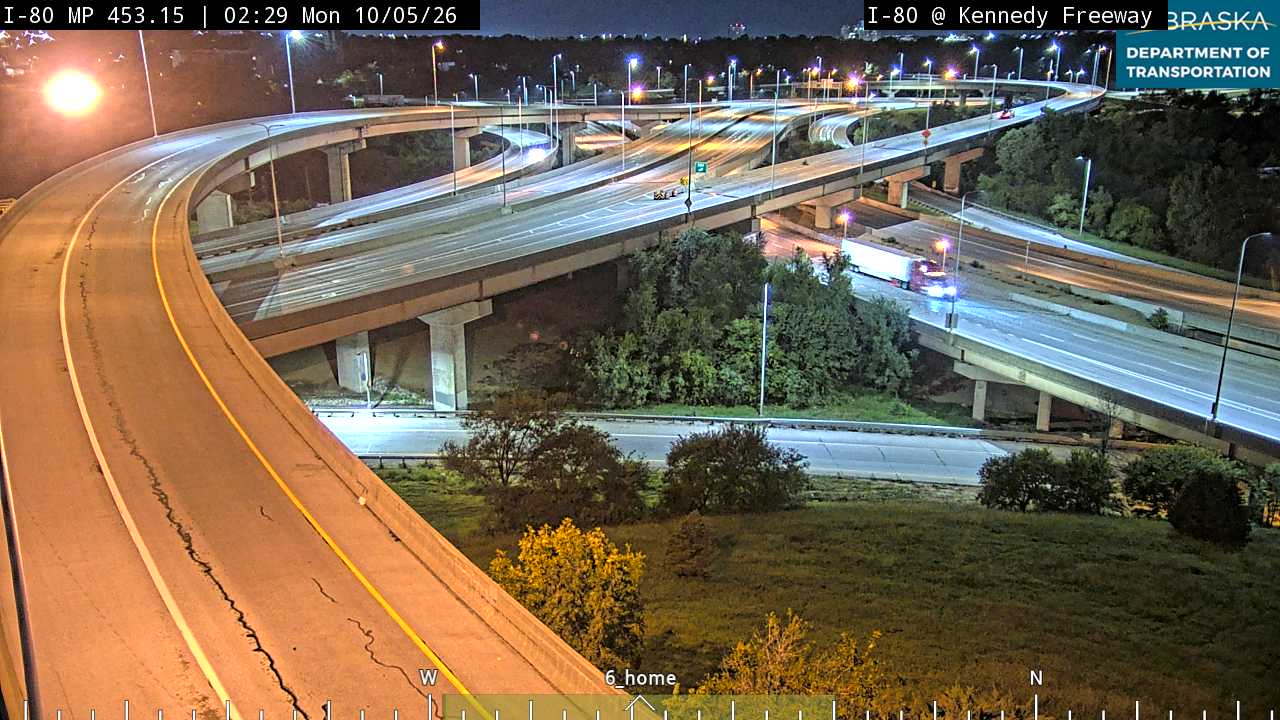 I-80 Kennedy Freeway (Various Views) live camera view