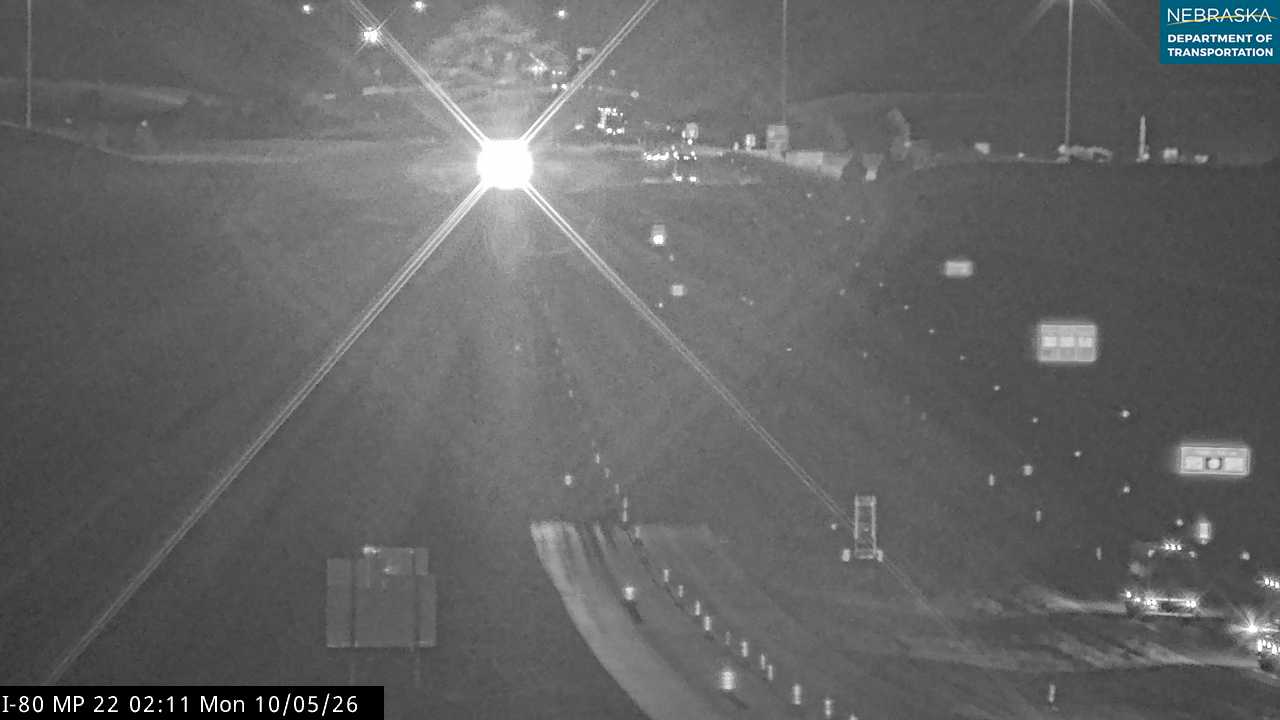I-80 Kimball East (West) live camera view