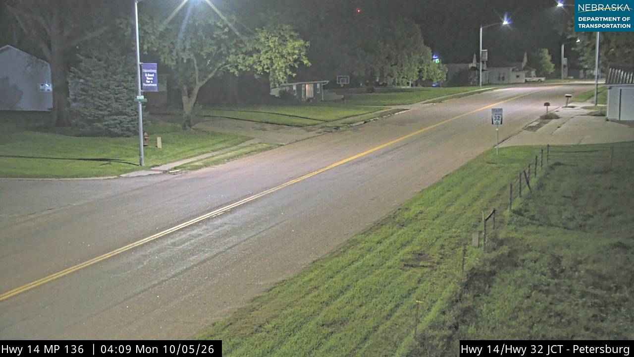 NE 14 Petersburg (East) live camera view