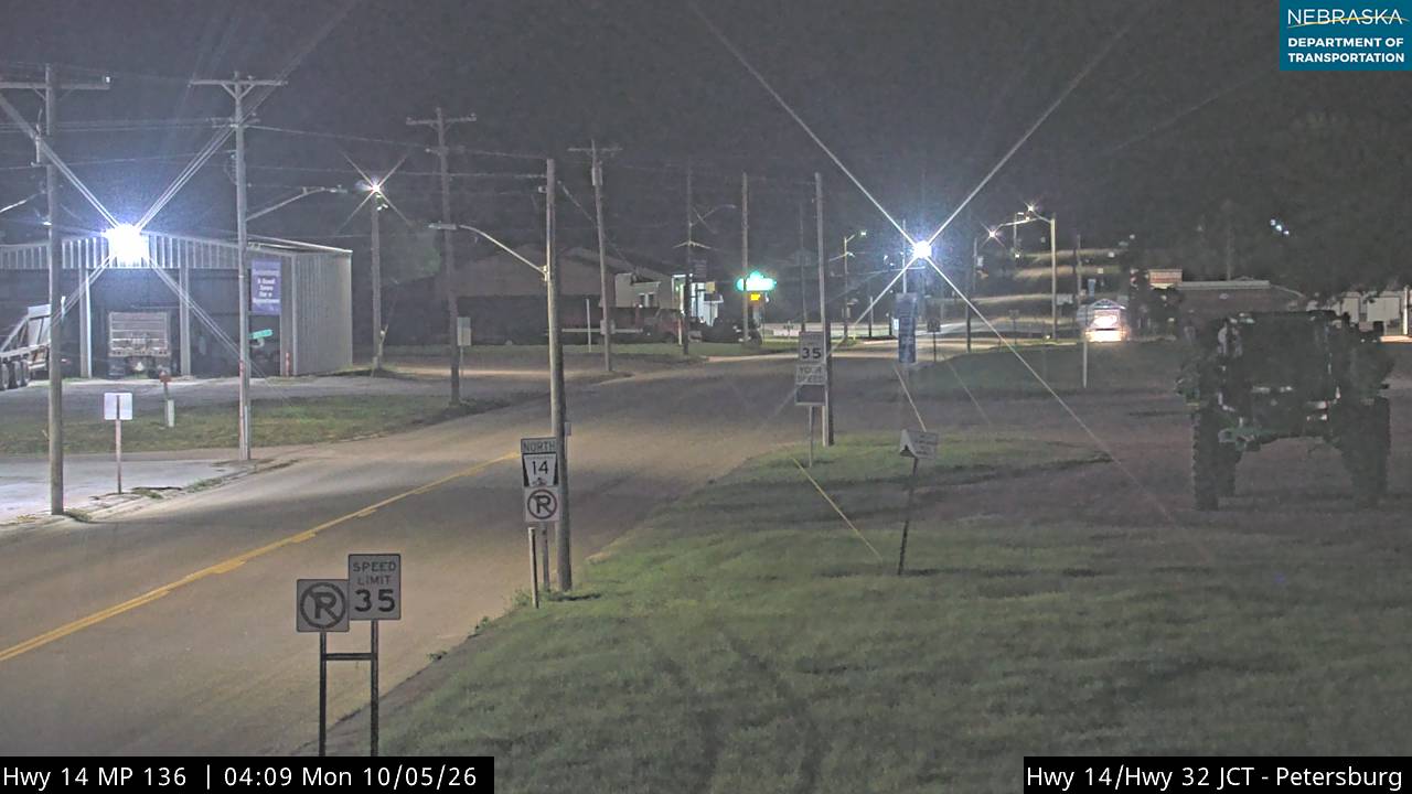 NE 14 Petersburg (North) live camera view