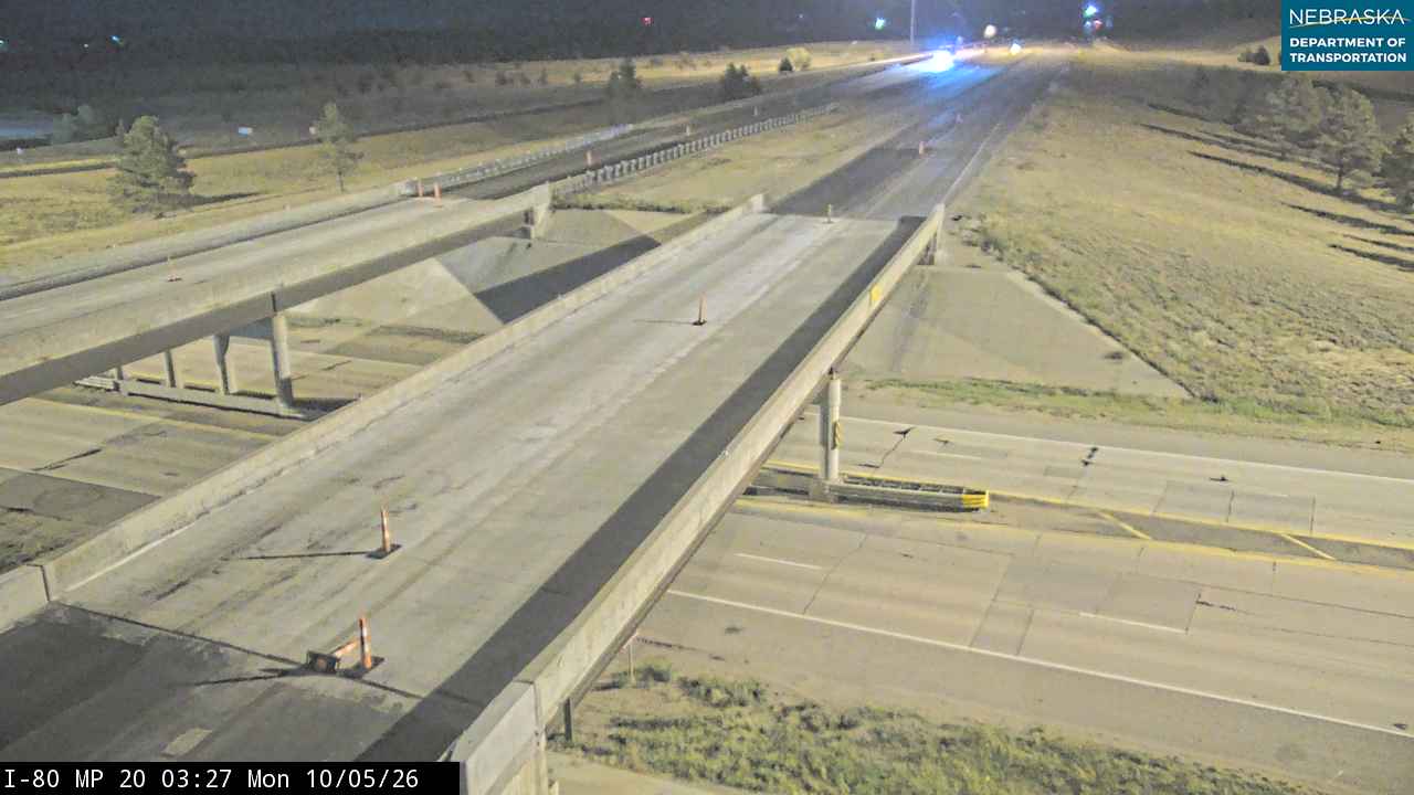 I-80 Kimball (EB Overhead) live camera view