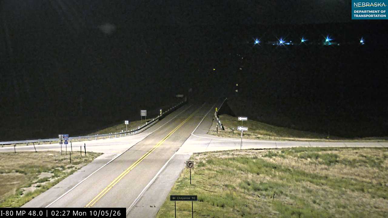 I80 at Brownson exit 48 (North) live camera view