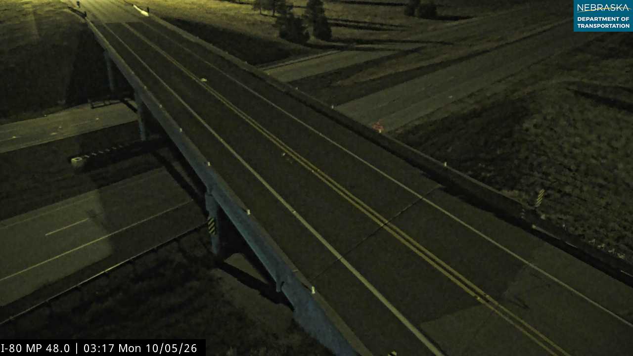 I80 at Brownson exit 48 (Overhead) live camera view