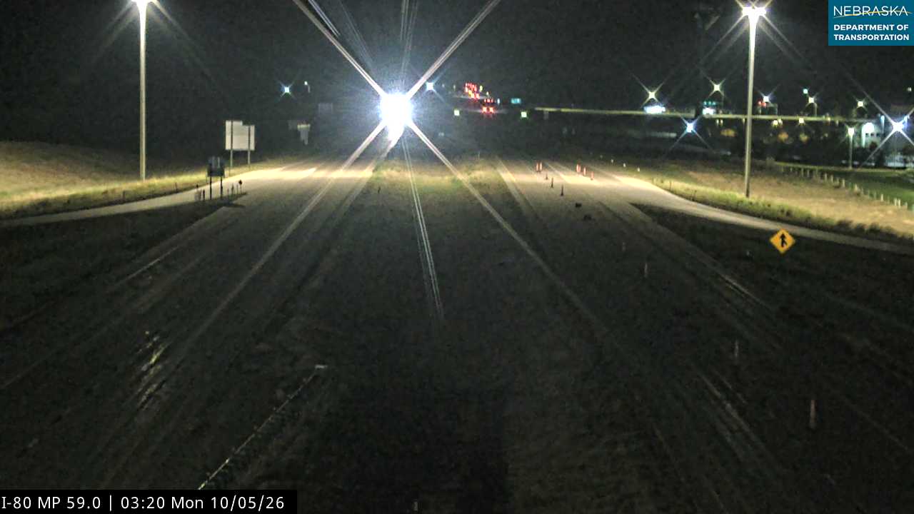 I-80 Sidney Exit (West) live camera view