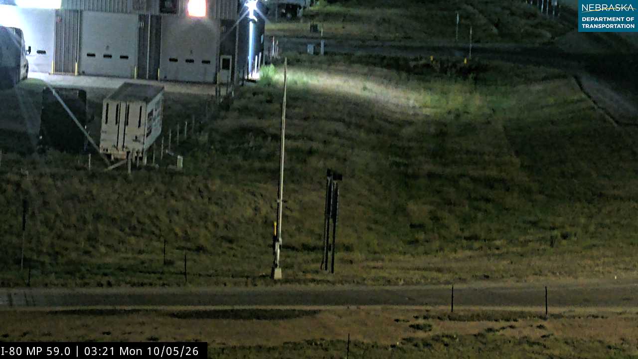 I-80 Sidney Exit (EB Gate) live camera view