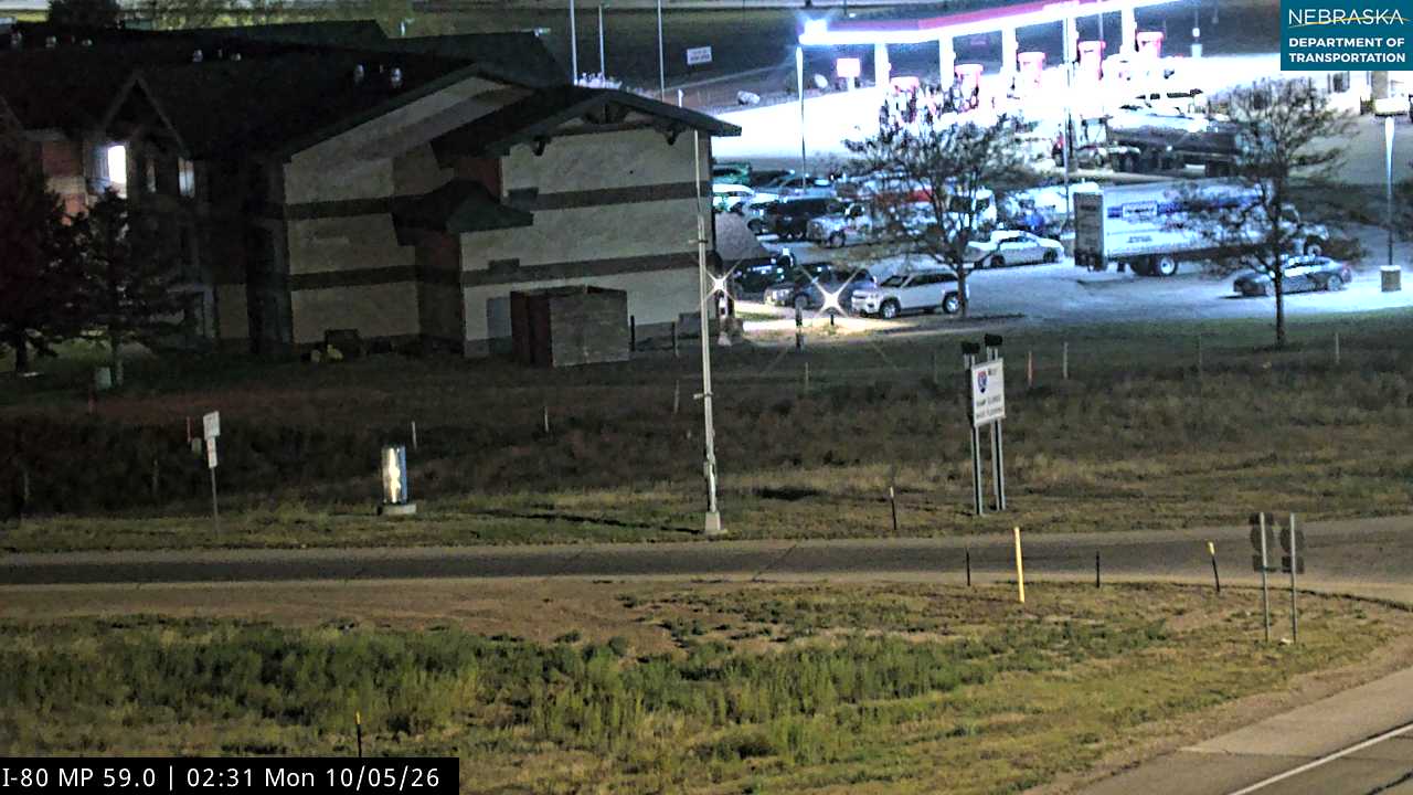 I-80 Sidney Exit (WB Gate) live camera view