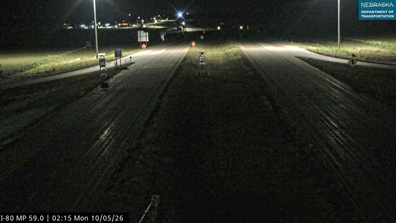 I-80 Sidney Exit (East) live camera view