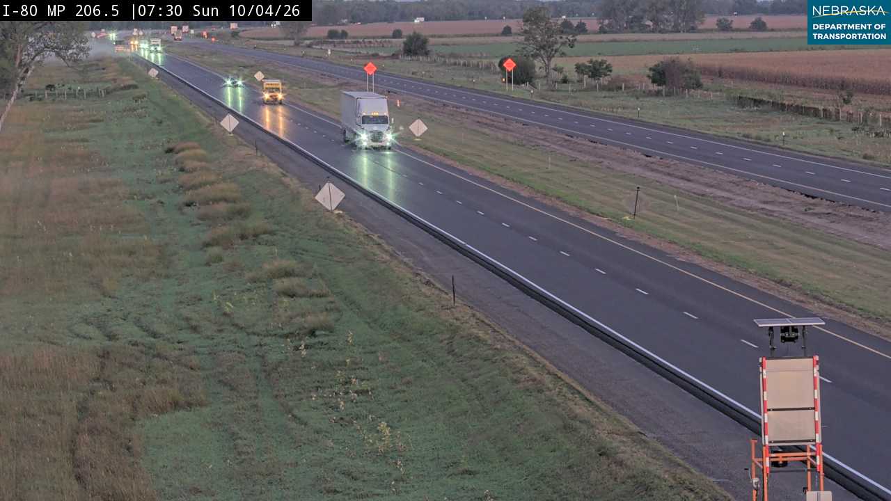 I-80 W Gothenburg (West) live camera view