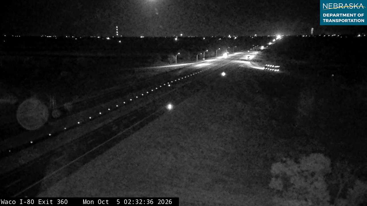 I-80 Waco Exit (Various Views) live camera view