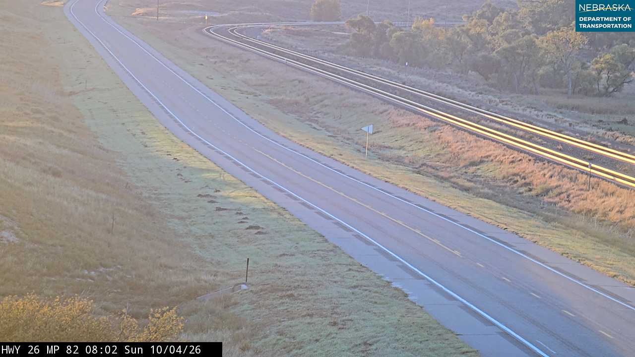 US 26 Lisco (East) live camera view