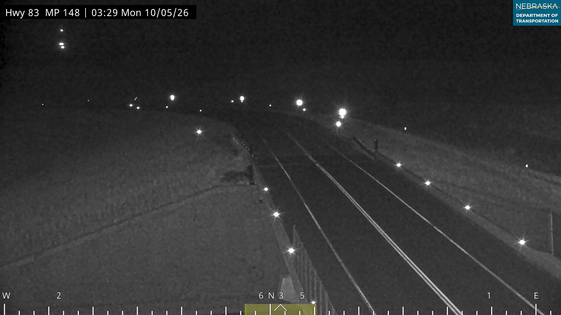 US 83 Thedford (Looking North) live camera view
