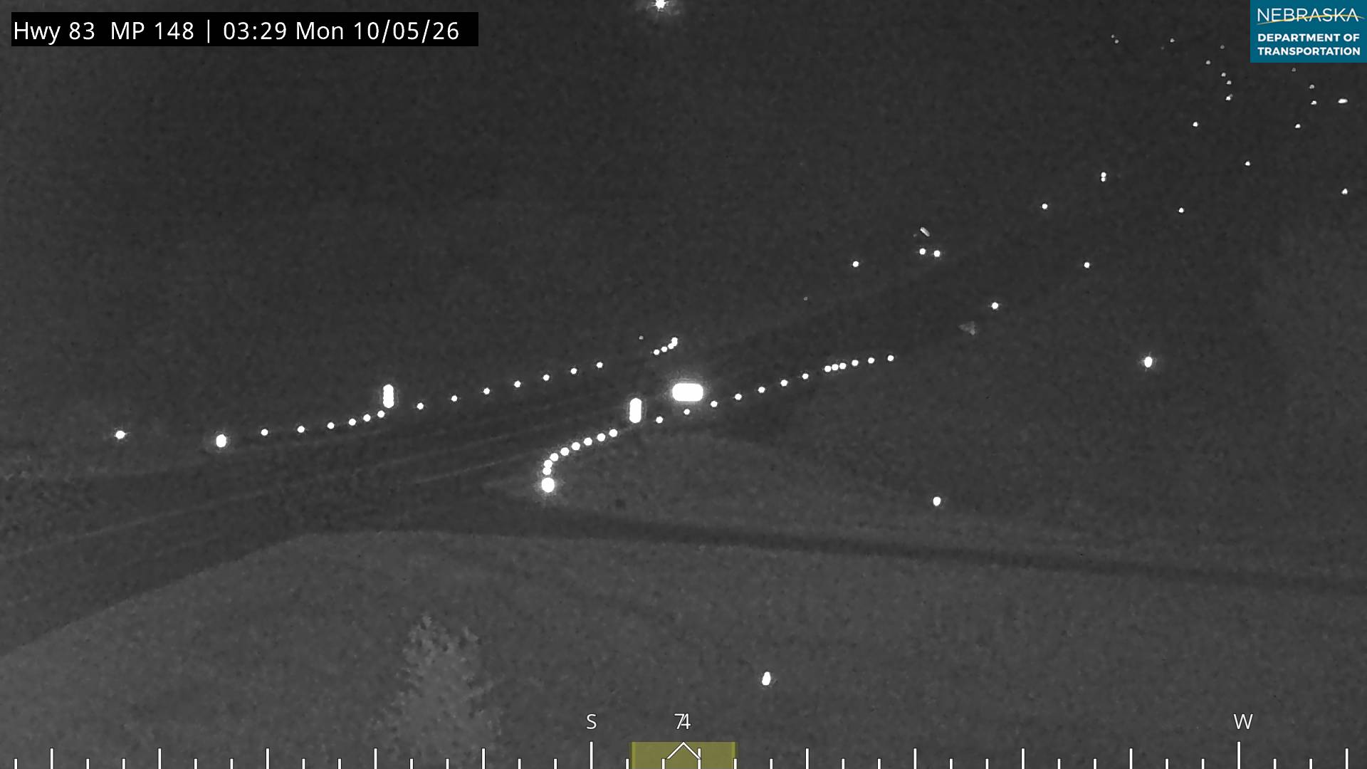 US 83 Thedford (Looking South) live camera view