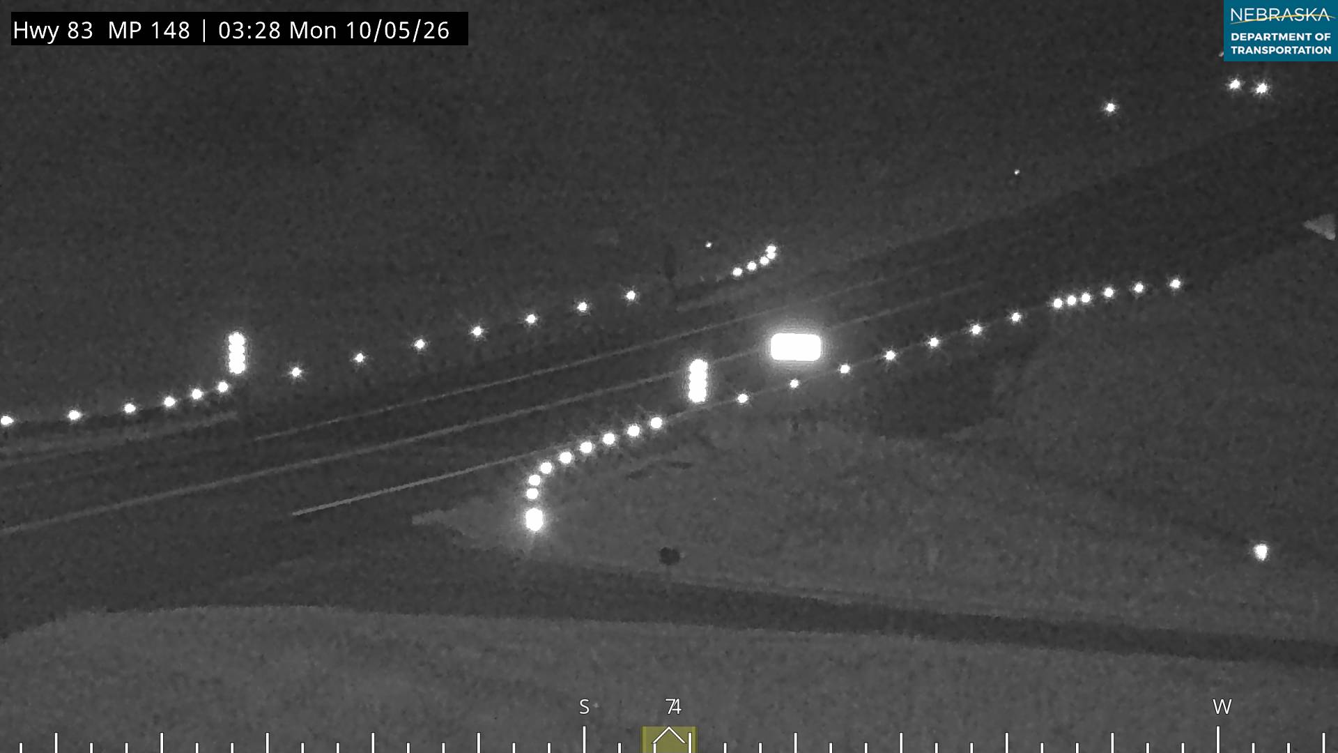 US 83 Thedford (Surface) live camera view