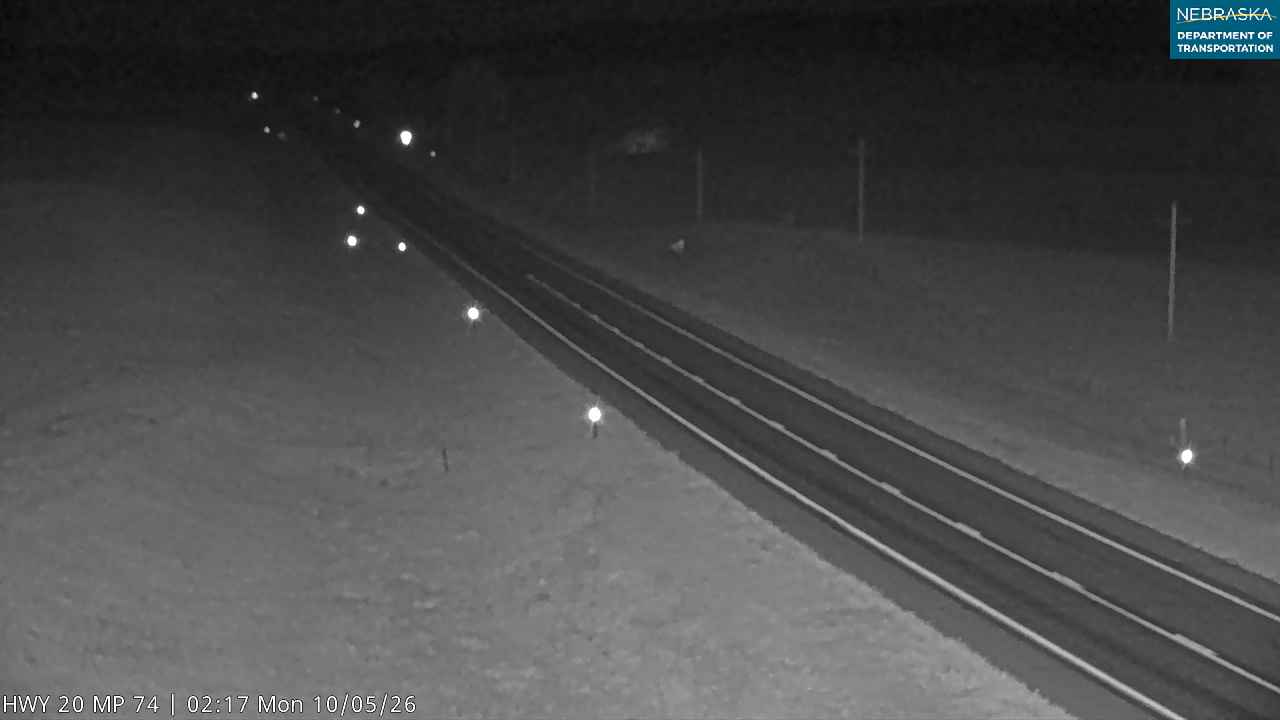 US 20 W of Hay Springs (Hwy 20 West) live camera view