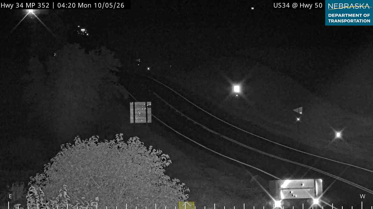 US 34 at Hwy 50 (South) live camera view