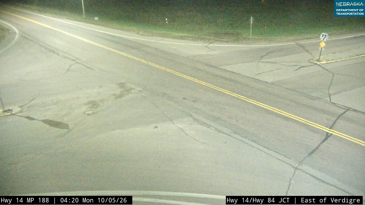 NE 14 Verdigre Spur S54A (Junction) live camera view