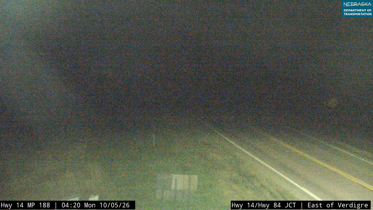 NE 14 Verdigre Spur S54A (14 looking north) live camera view