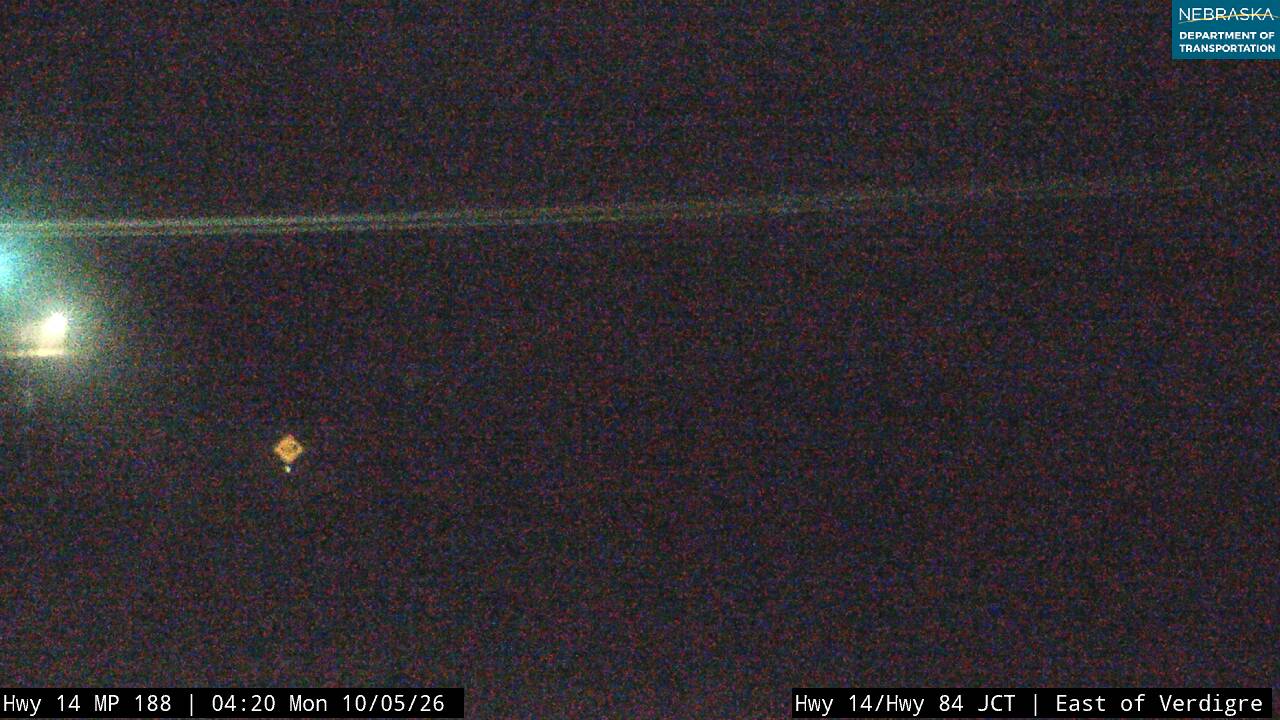 NE 14 Verdigre Spur S54A (14 looking south) live camera view