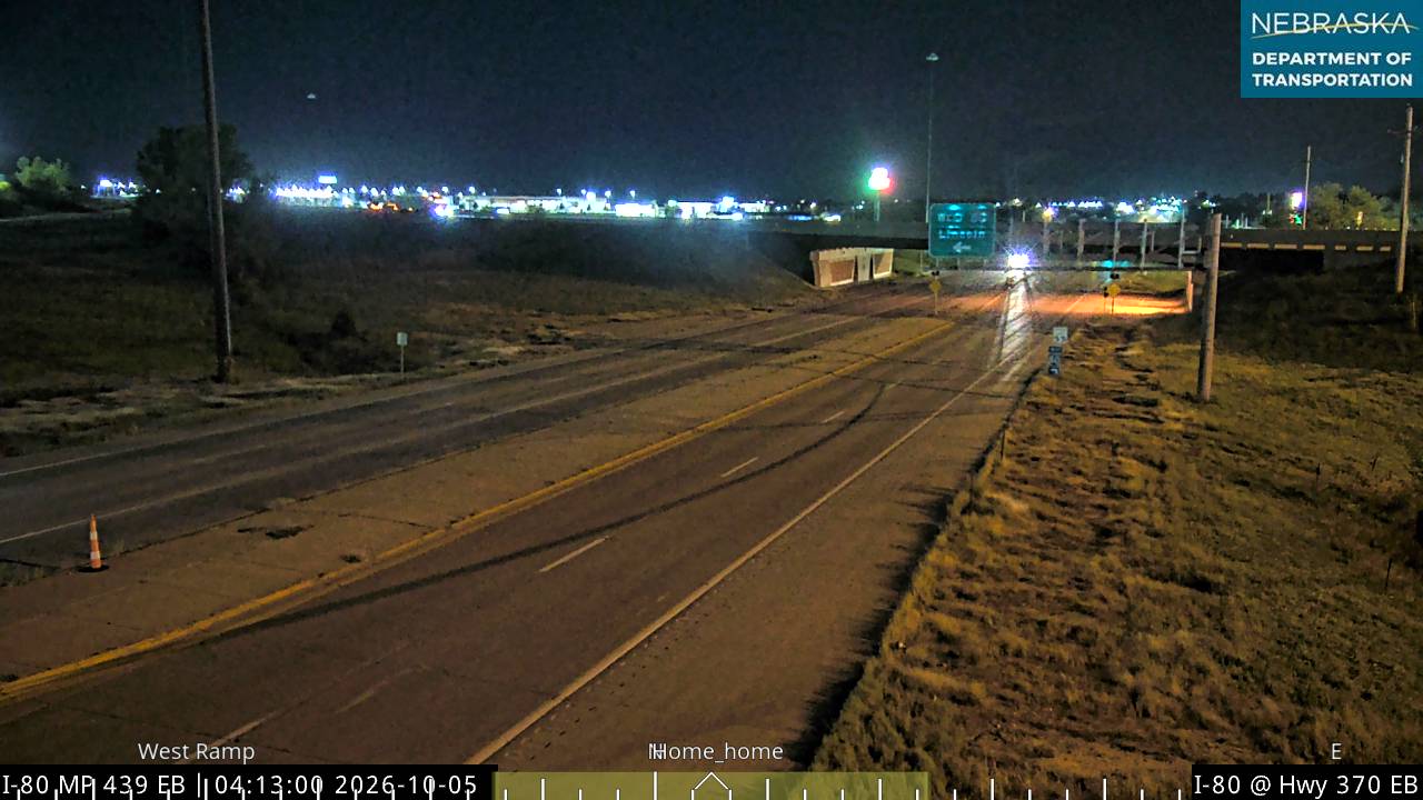 NE 370 Hwy 370 @ I80 (Various) live camera view