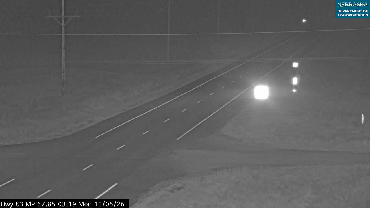 US 83 at MP 67 (North) live camera view