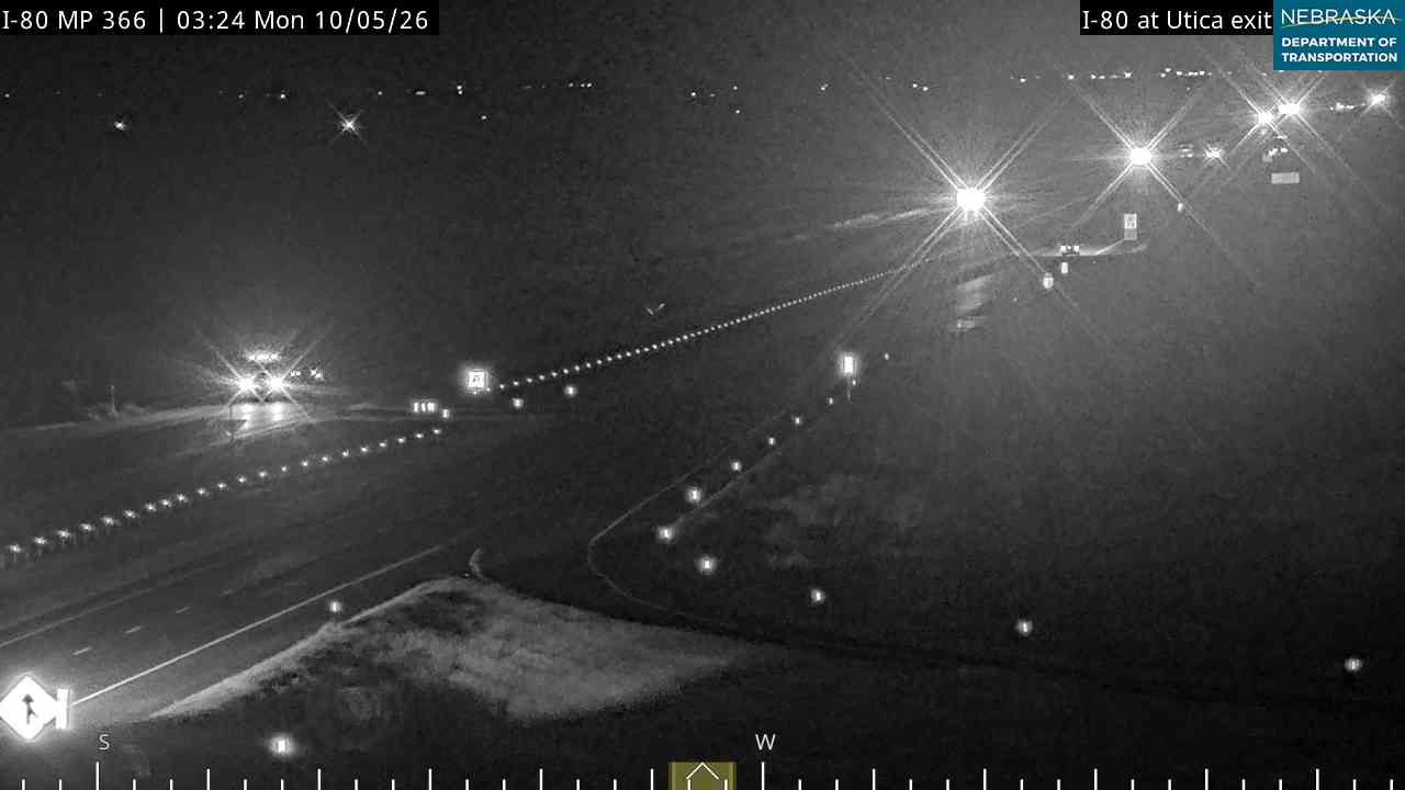 I 80 at Utica Interchange (West) live camera view