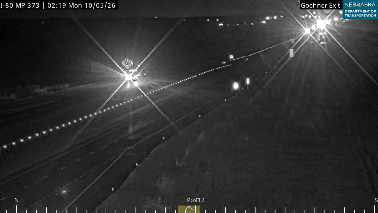 I 80 at Goehner Interchange (East) live camera view