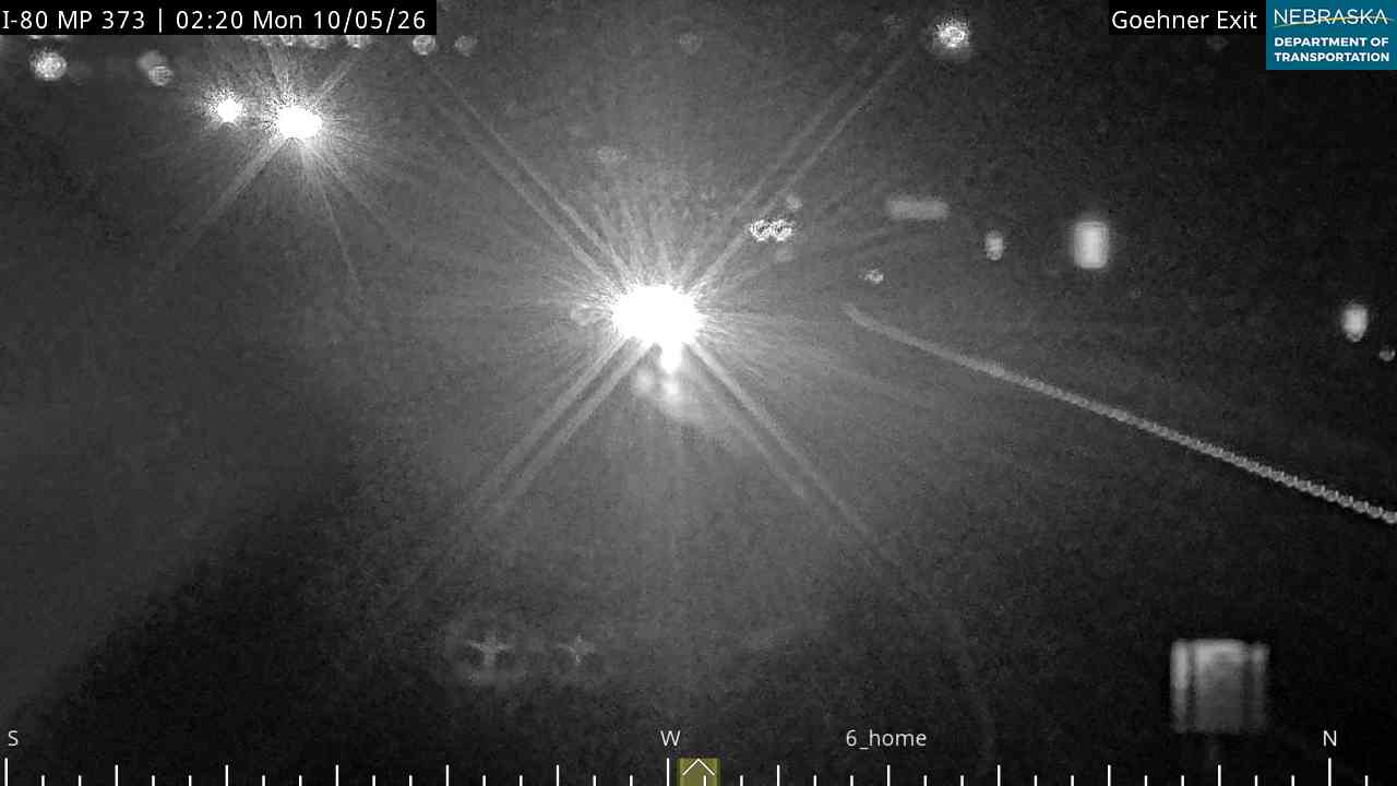 I 80 at Goehner Interchange (West) live camera view
