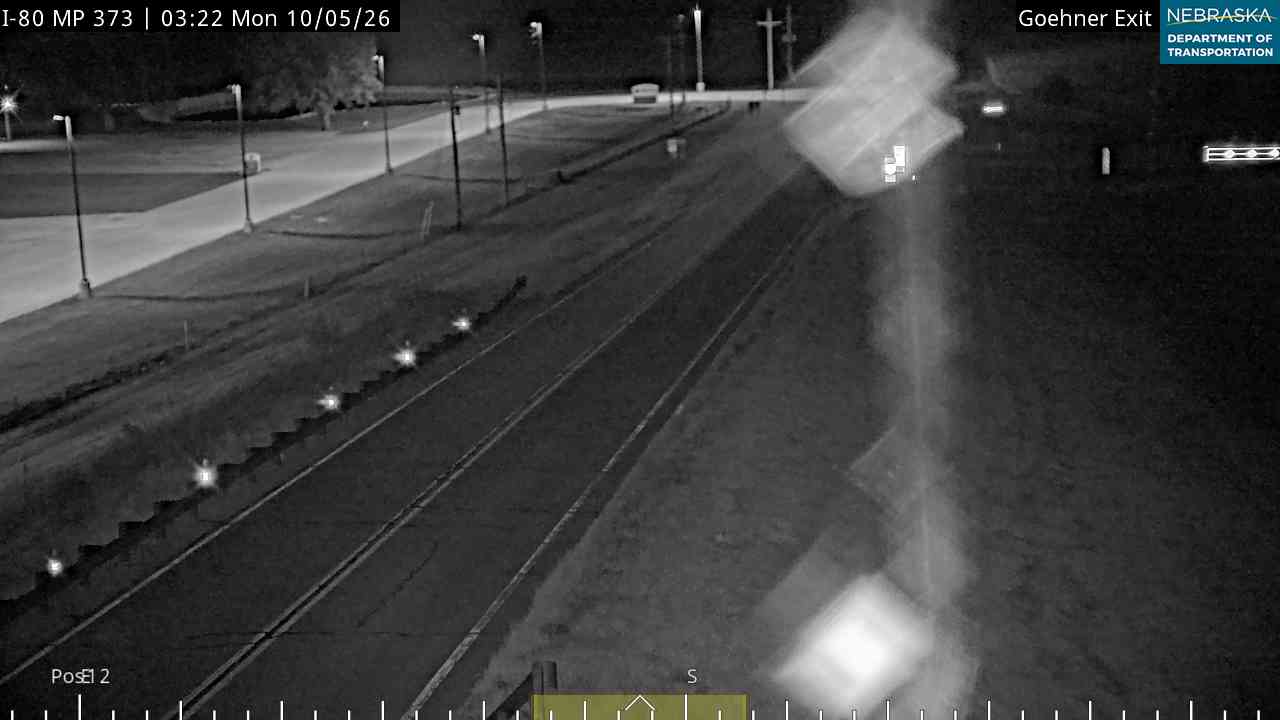 I 80 at Goehner Interchange (South) live camera view