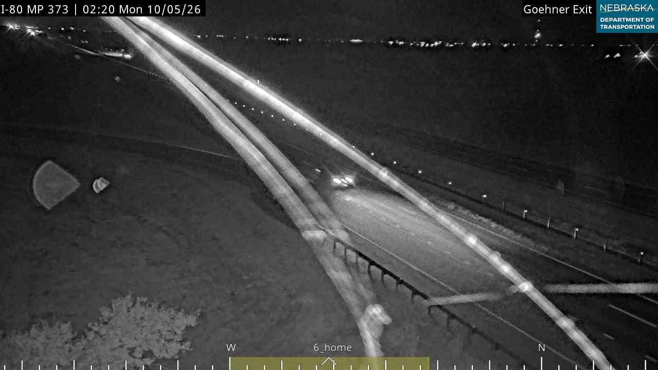 I 80 at Goehner Interchange (Intersection) live camera view