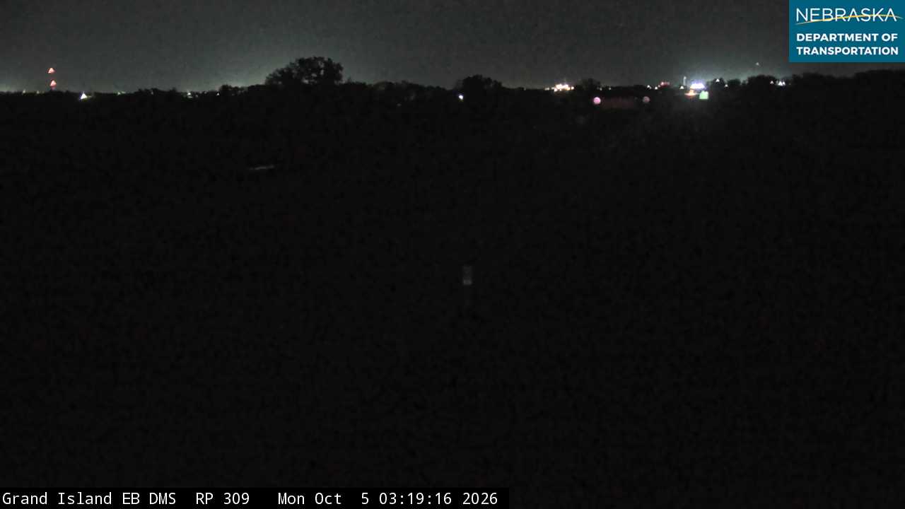 I-80 Grand Island EB DMS (Various) live camera view