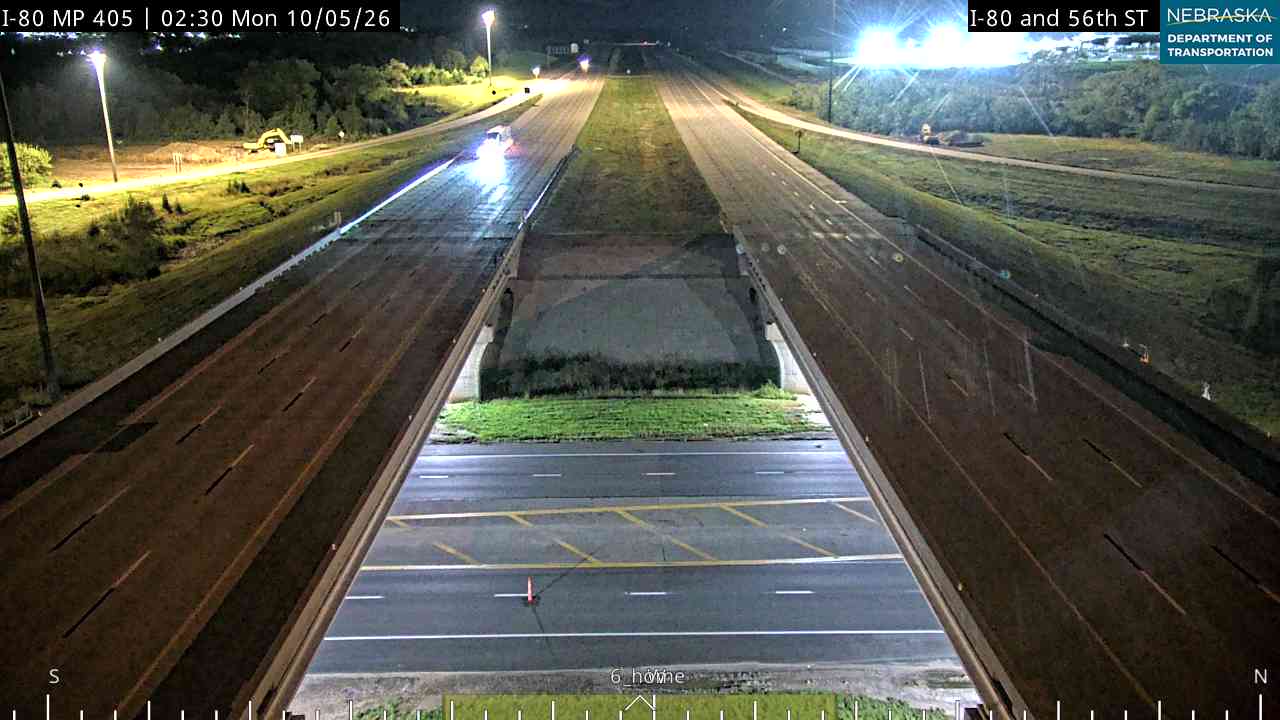 I-80 N Jct 77 at Lincoln (Interstate View) live camera view