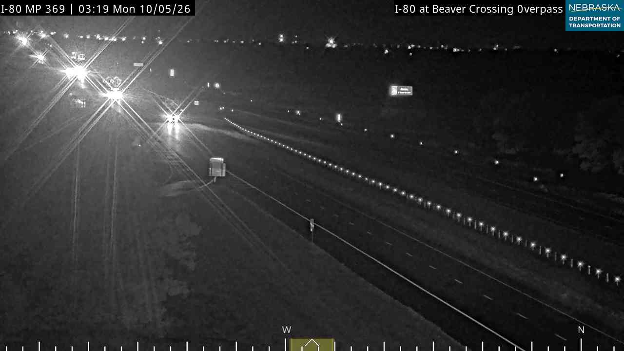 I 80 at Beaver Crossing (West) live camera view