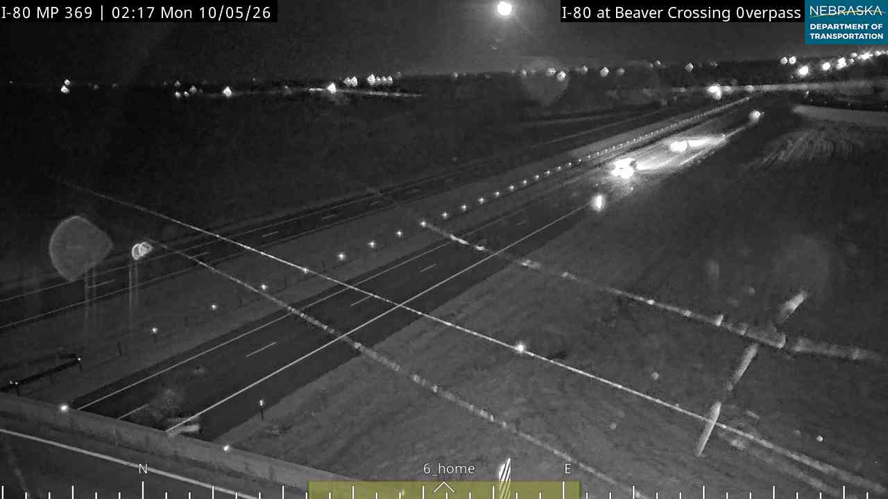 I 80 at Beaver Crossing (Intersection) live camera view