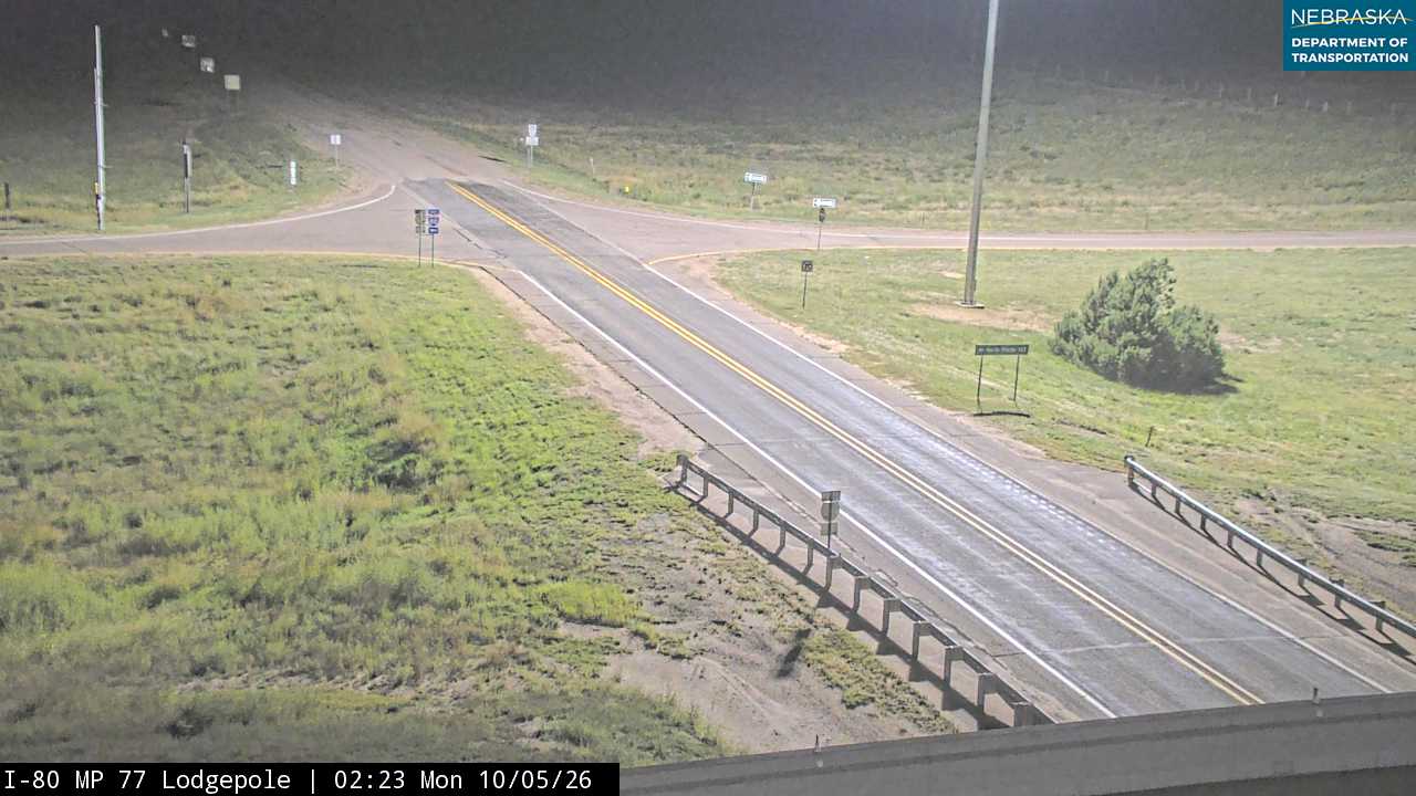 I-80 Lodgepole Exit (South) live camera view