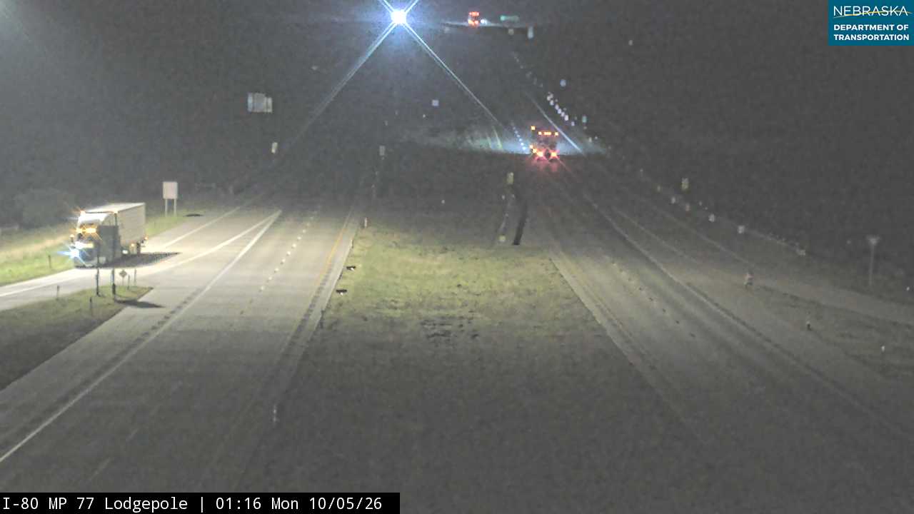 I-80 Lodgepole Exit (East) live camera view