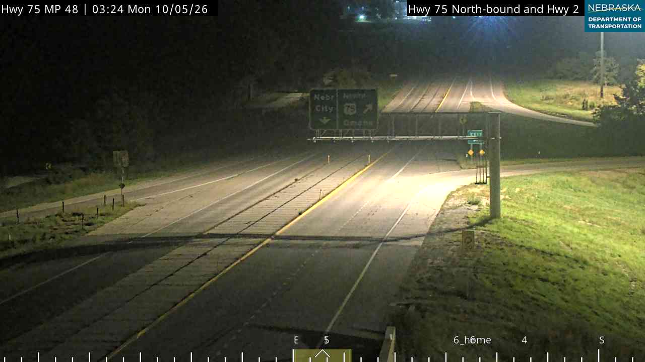 US 75 NE City (East) live camera view
