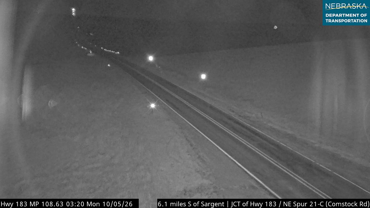 US 183 Sargent/Comstock Rd (South) live camera view