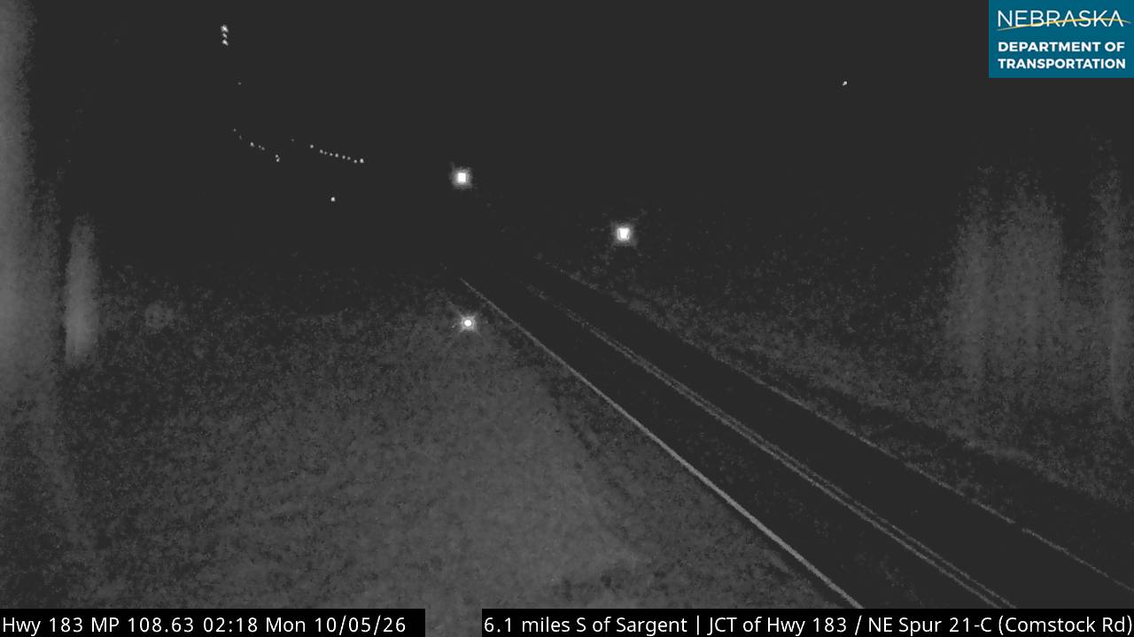 US 183 Sargent/Comstock Rd (East) live camera view