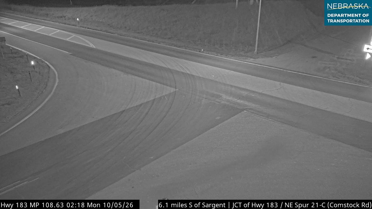 US 183 Sargent/Comstock Rd (North) live camera view