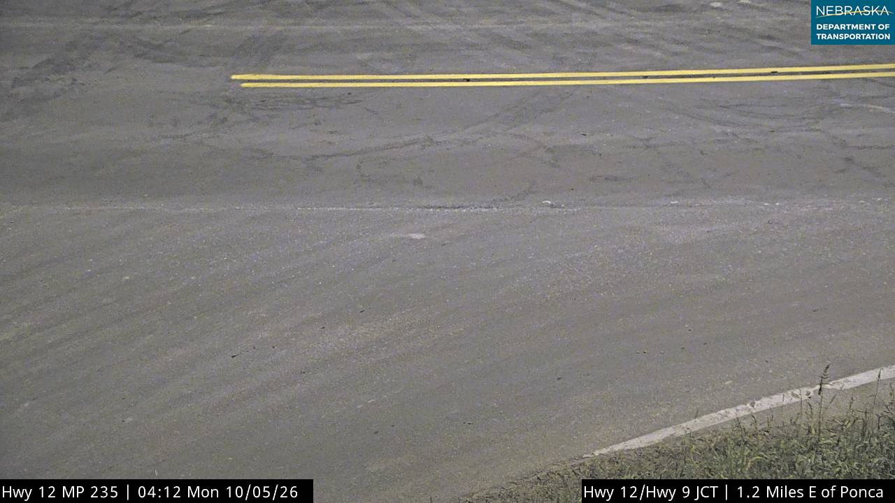 NE 12 S of Ponca (Surface) live camera view