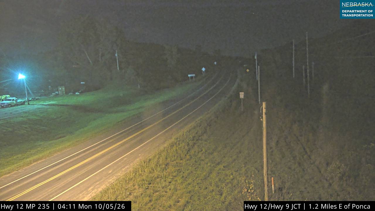 NE 12 S of Ponca (East) live camera view