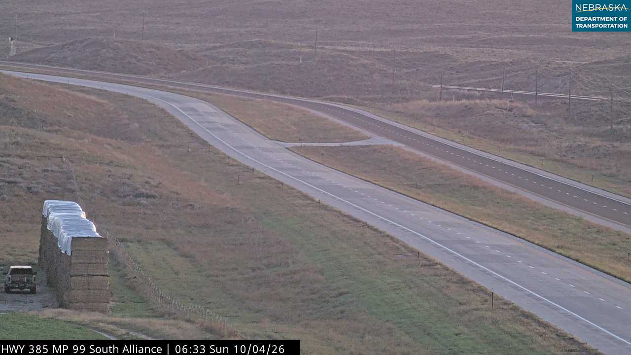 US 385 D5-385-99 South Aliance (Hwy 385 North) live camera view