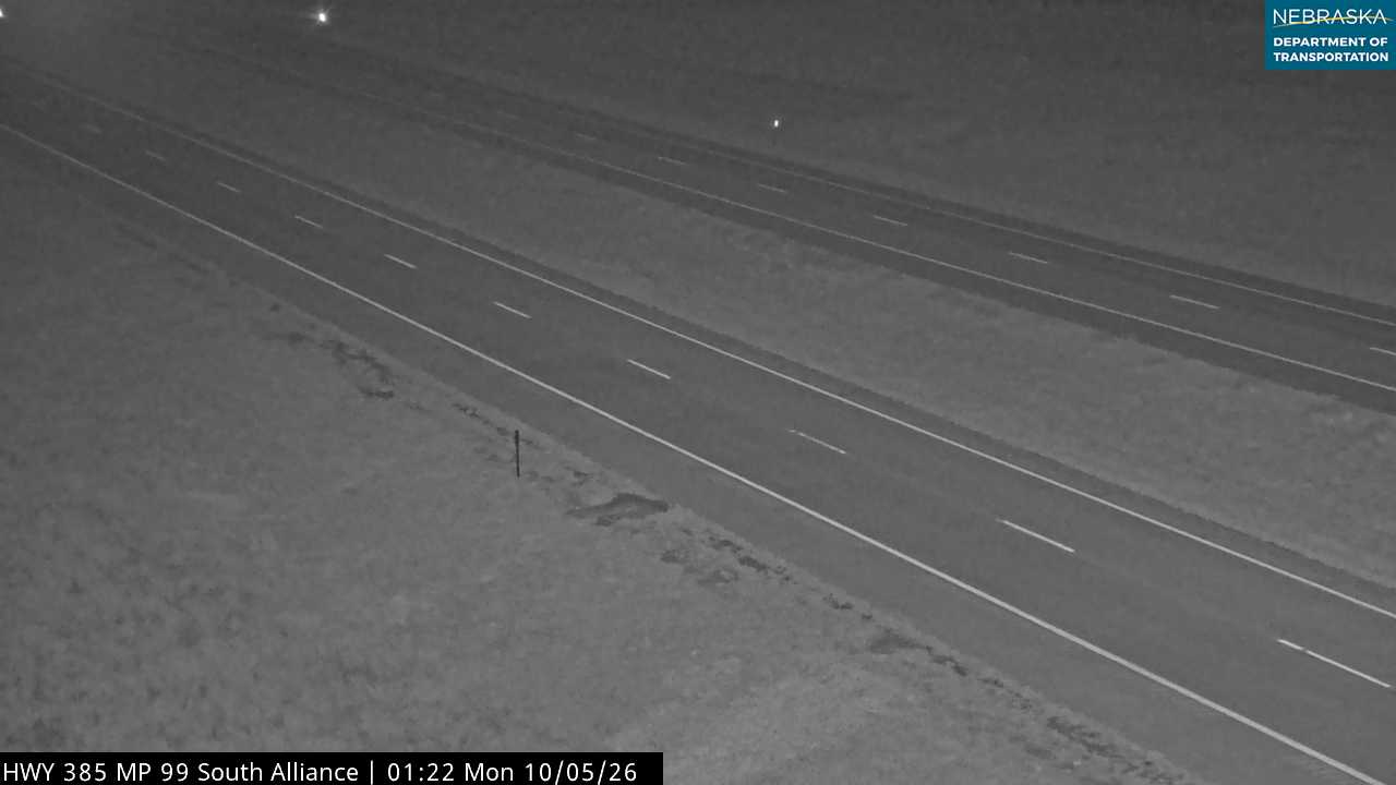 US 385 D5-385-99 South Aliance (Far North) live camera view