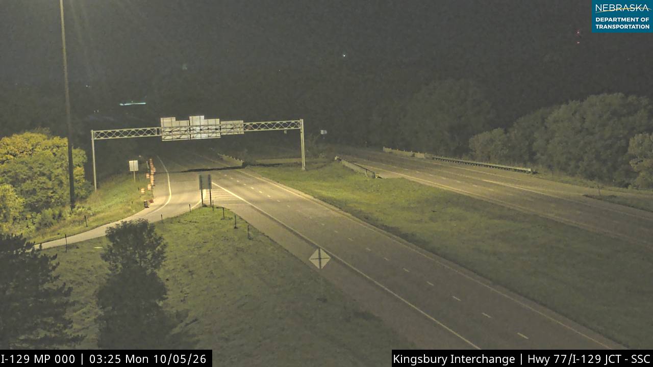 I-129 Kingsbury Interchange (West) live camera view