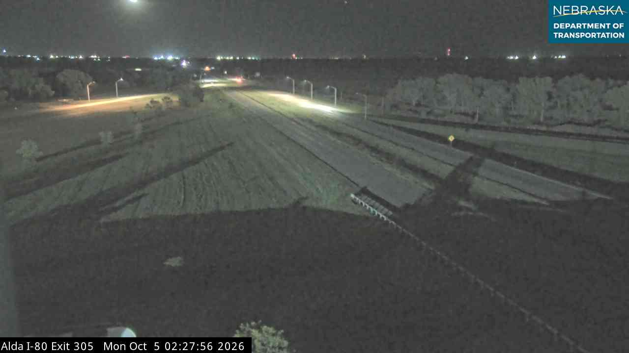 I-80 Alda Exit (Various) live camera view
