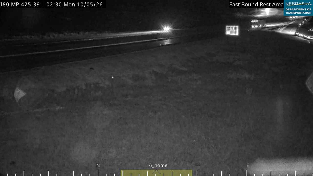 I 80 at EB Rest Area (Various Views) live camera view