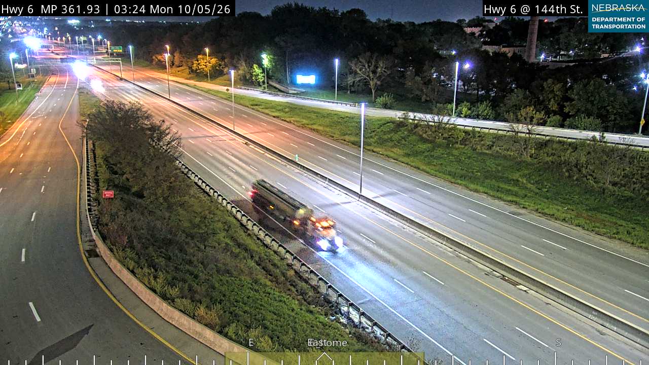 US 6 Dodge St at 144th (various views) live camera view