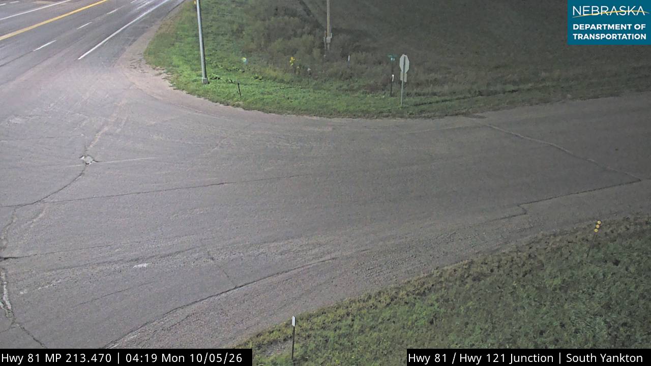 US 81 So Yankton (East) live camera view