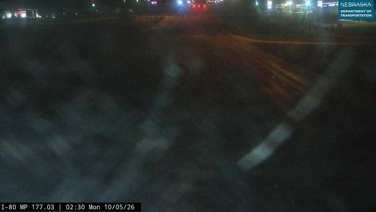 I-80 North Platte Exit 177 (North) live camera view