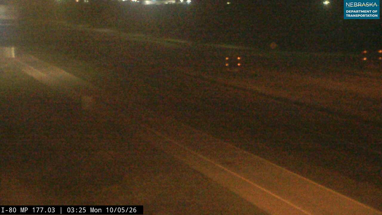 I-80 North Platte Exit 177 (East) live camera view